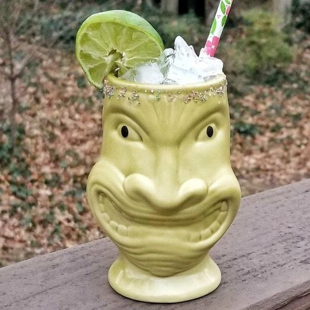 Discount 🎉 BarMan BarConic® 12 Oz Tiki Drinkware – Funny Face 🤩 2 Discount 🎉 BarMan BarConic® 12 Oz Tiki Drinkware – Funny Face 🤩 - Image 2