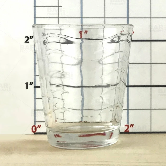Outlet ⭐ BarMan BarConic® Glassware - Shot Glass - Clear Wave 1.75 Ounce 🎁 3 Outlet ⭐ BarMan BarConic® Glassware - Shot Glass - Clear Wave 1.75 Ounce 🎁 - Image 3