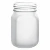 Best Sale 🎁 BarMan BarConic® Frosted Mason Jar Mug Glass W/ No Handle - 12 Oz 🧨