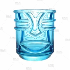 New 👏 BarMan Colored Tiki Stacking Tumblers (12oz) - Set Of 4 🔥 -Barman Sales Store 12oz colored tiki stacking tumblers blue bpc 1 700x700