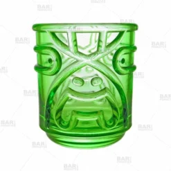 New 👏 BarMan Colored Tiki Stacking Tumblers (12oz) - Set Of 4 🔥 -Barman Sales Store 12oz colored tiki stacking tumblers green bpc 1 700x700