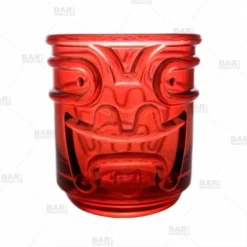 New 👏 BarMan Colored Tiki Stacking Tumblers (12oz) - Set Of 4 🔥 -Barman Sales Store 12oz colored tiki stacking tumblers red bpc 1 700x700