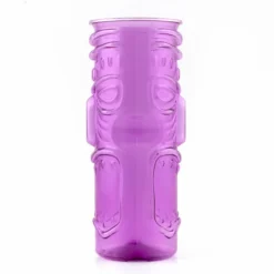 Best Pirce 🎁 BarMan Purple Plastic Tiki Cup - 32 Ounce 🛒 -Barman Sales Store 32oz purple tiki clean 2 700x700