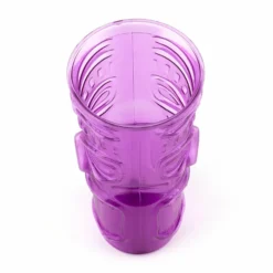 Best Pirce 🎁 BarMan Purple Plastic Tiki Cup - 32 Ounce 🛒 -Barman Sales Store 32oz purple tiki clean 3 700x700