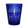 Best Sale 🎉 BarMan CUSTOMIZABLE - 1.5oz Blue Frosted Shot Glass - Tree Of Life 🤩