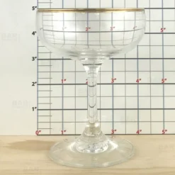 Promo 🥰 BarMan BarConic® 7 Oz Gold Rimmed Coupe Cocktail Glass 🔔 -Barman Sales Store 7 oz gold rimmed cocktail 700x700