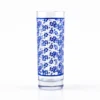 Top 10 😍 BarMan BarConic® Collins Glass - Blue Hibiscus Pattern - 9.5 Ounce 🔥