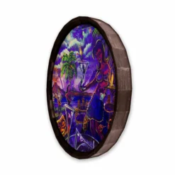 Flash Sale ❤️ BarMan Tiki Drink Wood Barrel Top Sign/Clock 🛒 -Barman Sales Store BarrelTop SideAngledView BT KC BARR CB DRNK 700x700