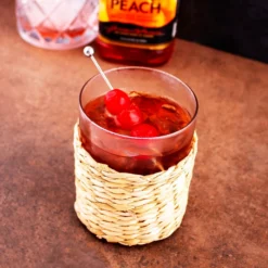 Budget ⭐ BarMan Catalina Cane Wrapped Glass - 10 Ounce 😀 -Barman Sales Store Catalina Cane Wrapped Glass scene2 700x700