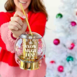Budget ๐ BarMan Snow Much Fun Novelty Confetti Snowglobe Cup W/Straw - 12oz. โญ 6 Budget ๐ BarMan Snow Much Fun Novelty Confetti Snowglobe Cup W/Straw - 12oz. โญ -Barman Sales Store DW CKTBALL SMF 3 700x700