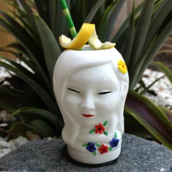 Flash Sale 🔔 BarMan BarConic® Tiki Drinkware - Ceramic Hula Girl Mug - 9 Ounce ⭐ -Barman Sales Store DW TIKI HULA Rollover 700x700