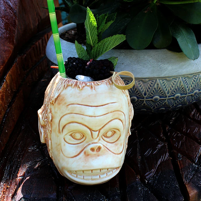 Hot Sale 😀 BarMan BarConic® Tiki Mug - Monkey Head - 16 Oz ✔️ 2 Hot Sale 😀 BarMan BarConic® Tiki Mug - Monkey Head - 16 Oz ✔️ - Image 2