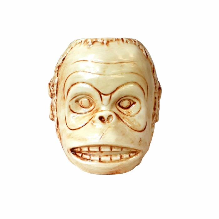 Hot Sale 😀 BarMan BarConic® Tiki Mug - Monkey Head - 16 Oz ✔️ 1 Hot Sale 😀 BarMan BarConic® Tiki Mug - Monkey Head - 16 Oz ✔️