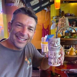 Outlet 🥰 BarMan BarConic® Tiki Drinkware - Stone God - 15 Oz. 🧨 -Barman Sales Store DW TIKI STONE 700x700