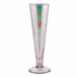 New 🤩 BarMan Footed Champagne Glass - Iridescent - 6 Ounce 🎁