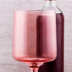 Best reviews of 💯 BarMan Mid Century Wine Glass - Blush - 13.5 Ounce 🔥 5 Best reviews of 💯 BarMan Mid Century Wine Glass - Blush - 13.5 Ounce 🔥 -Barman Sales Store Mid Century Wine Glass Blush scene2 700x700