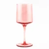 Best reviews of 💯 BarMan Mid Century Wine Glass - Blush - 13.5 Ounce 🔥