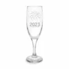 Hot Sale 😉 BarMan NEW YEARS CHAMPAGNE GLASS - 2023 - 7.5 OZ FLUTE 👍