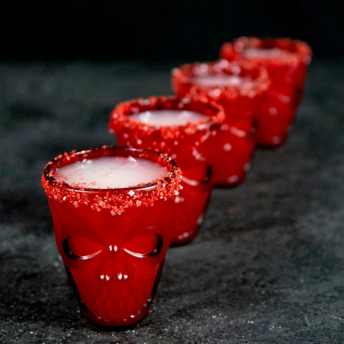 Best deal 🧨 BarMan Gothic Skull Ruby Plastic Shot Glasses - 2 Ounce - Pack Of 4 🛒 2 Best deal 🧨 BarMan Gothic Skull Ruby Plastic Shot Glasses - 2 Ounce - Pack Of 4 🛒 - Image 2