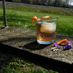 Coupon ✔️ BarMan BARCONIC® GLASSWARE - RETRO SILVER DIAMOND OLD FASHIONED GLASS - 10OZ 😀 -Barman Sales Store RetroWhiskeyGlass 2 700x700