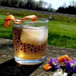 Coupon ✔️ BarMan BARCONIC® GLASSWARE - RETRO SILVER DIAMOND OLD FASHIONED GLASS - 10OZ 😀 -Barman Sales Store RetroWhiskeyGlass 700x700