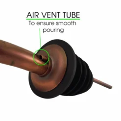 Deals 🌟 BarMan BarConic® Liquor Pourer With Antique Copper Finish 🌟 8 Deals 🌟 BarMan BarConic® Liquor Pourer With Antique Copper Finish 🌟 -Barman Sales Store antique finish pourer web detail 700x700