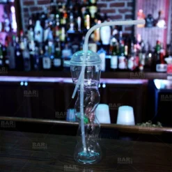 Discount 😉 BarMan BarConic® 22oz Twisted Party Yard Cup W/lid & Handle [Assorted Colors] ✨ -Barman Sales Store barconic 22oz twisted party yard cup lid and handle bpc 6 700x700