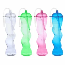 Discount 😉 BarMan BarConic® 22oz Twisted Party Yard Cup W/lid & Handle [Assorted Colors] ✨
