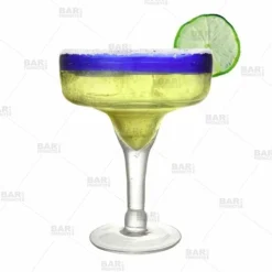 Deals 🛒 BarMan BarConic® Glassware - Blue Rim Margarita Glass - 14 Oz 😉 -Barman Sales Store barconic blue rim margarita glass 14oz bpc 1 700x700