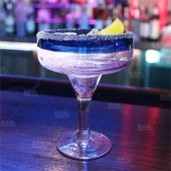 Deals 🛒 BarMan BarConic® Glassware - Blue Rim Margarita Glass - 14 Oz 😉 -Barman Sales Store barconic blue rim margarita glass 14oz bpc 3 700x700