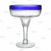 Deals 🛒 BarMan BarConic® Glassware - Blue Rim Margarita Glass - 14 Oz 😉