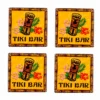 Hot Sale 🔥 BarMan BarConic® Ceramic Tiki Coaster Set - 4 Pack 👏