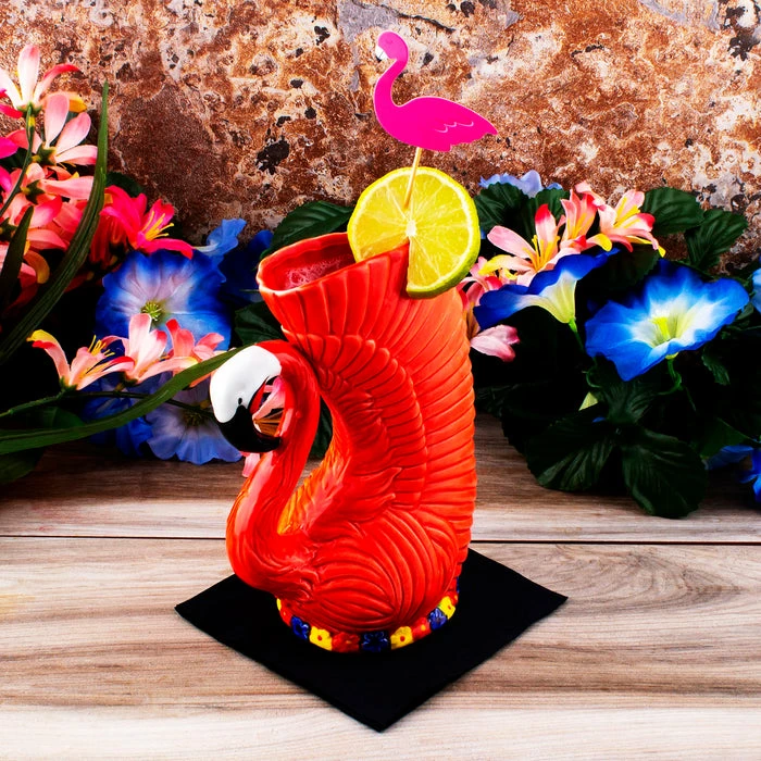 Top 10 👍 BarMan BarConic® Tiki Drinkware - Flamingo -16 Ounce ⭐ 2 Top 10 👍 BarMan BarConic® Tiki Drinkware - Flamingo -16 Ounce ⭐ - Image 2
