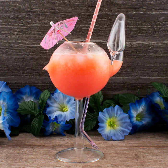Deals 👍 BarMan BarConic® Tall Flamingo Cocktail Glass - 14 Ounce 😀 2 Deals 👍 BarMan BarConic® Tall Flamingo Cocktail Glass - 14 Ounce 😀 - Image 2