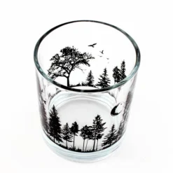Flash Sale 🌟 BarMan BarConic® Glassware - Old Fashion Glass - Forest Scene - 10 Ounce 😉 11 Flash Sale 🌟 BarMan BarConic® Glassware - Old Fashion Glass - Forest Scene - 10 Ounce 😉 -Barman Sales Store barconic forest glass clean2 700x700