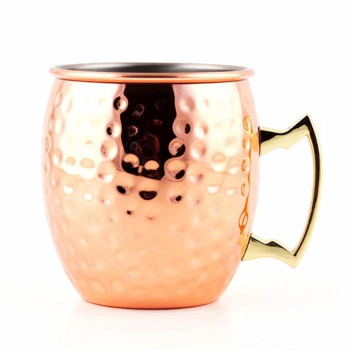 Promo 🎉 BarMan BarConic® 🔨 Hammered Moscow Mule Mug - Copper Plated 18oz ✔️ 1 Promo 🎉 BarMan BarConic® 🔨 Hammered Moscow Mule Mug - Copper Plated 18oz ✔️