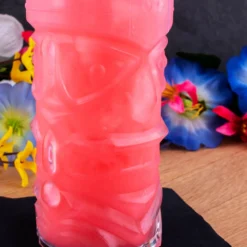 Brand new 🛒 BarMan BarConic® Clear Plastic Tiki Cup - 15 Ounce ✨ -Barman Sales Store barconic plastic tiki scene3 700x700