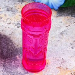 New 🔔 BarMan BarConic® Plastic Tiki Shot - Pink - 2.25 Ounce 🤩 -Barman Sales Store barconic plastic tiki shot pink scene2 700x700