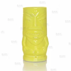 Promo 🤩 BarMan BarConic® 12 Oz Tiki Drinkware – Yellow ⌛