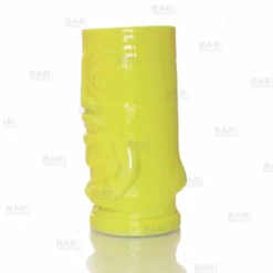 Promo 🤩 BarMan BarConic® 12 Oz Tiki Drinkware – Yellow ⌛ -Barman Sales Store barconic tiki drinkware yellow side web 500 700x700