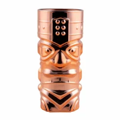 Hot Sale 😉 BarMan BarConic® Metal Plated Tiki Glass - 15 Ounce - (Color Options) 🤩 -Barman Sales Store barconic tiki glass copper clean 700x700