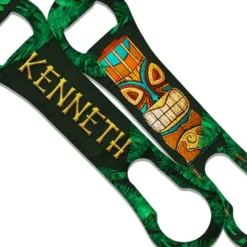 Best Sale 🎁 BarMan "ADD YOUR NAME" V-ROD® Bottle Opener – Tiki Idol – Several Color Options ⌛ -Barman Sales Store bottle opener v rod add your name customize tiki idol different green options custom 700x700