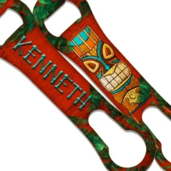 Best Sale 🎁 BarMan "ADD YOUR NAME" V-ROD® Bottle Opener – Tiki Idol – Several Color Options ⌛ -Barman Sales Store bottle opener v rod add your name customize tiki idol different orange options custom 700x700