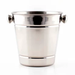 Best Pirce 👍 BarMan BarConic® Stainless Steel Ice Bucket - (Choose Your Style) 💯 -Barman Sales Store bucket with groove knob clean 700x700