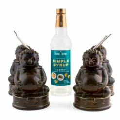 Deals 🔔 BarMan Happy Buddha - Tiki Gift Set 🤩