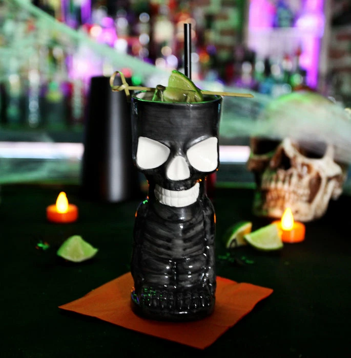 Hot Sale 👍 BarMan BarConic® Tiki Drinkware - Skeleton - 10 Ounce ⭐ 2 Hot Sale 👍 BarMan BarConic® Tiki Drinkware - Skeleton - 10 Ounce ⭐ - Image 2