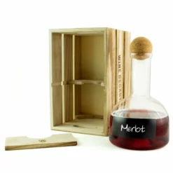 Cheap ๐ BarMan Master Mixology Corked Chalkboard Bottle - 40 Ounce ๐ 7 Cheap ๐ BarMan Master Mixology Corked Chalkboard Bottle - 40 Ounce ๐ -Barman Sales Store chalk wine decanter crate 2 700x700