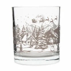 Top 10 ✨ BarMan BarConic® Glassware - 🎄 Christmas Cabin - Old Fashion Glass - 10 Ounce 🔥