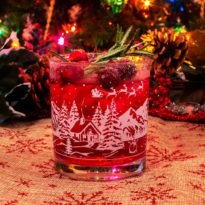Top 10 ✨ BarMan BarConic® Glassware - 🎄 Christmas Cabin - Old Fashion Glass - 10 Ounce 🔥 2 Top 10 ✨ BarMan BarConic® Glassware - 🎄 Christmas Cabin - Old Fashion Glass - 10 Ounce 🔥 - Image 2