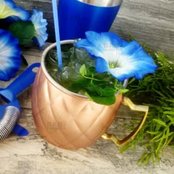 Buy 🌟 BarMan Copper Plated Diamond Moscow Mule Mug - 18oz 👏 -Barman Sales Store copper diamond moscow mule mug bpc 5 700x700